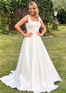 VESTIDO DE NOIVA JOIA RARA