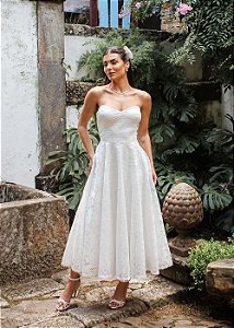 VESTIDO MIDI PETÚNIA