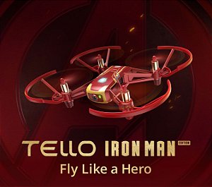 DRONE DJI TELLO IRON MAN EDITION (EDIÇÃO LIMITADA)