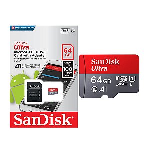 MicroSD Sandisk Ultra 64GB