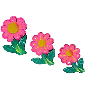 TRIO DE FLOR
