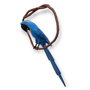 ARARA EM MADEIRA AZUL TOTAL