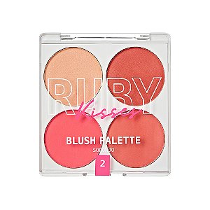 Paleta de Blush Ruby Kisses RKB02BR - Bare Blush