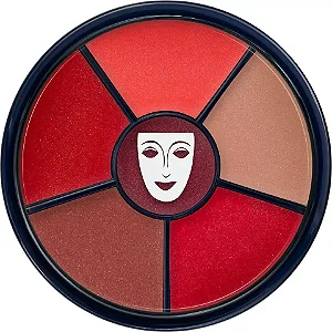 Paleta de batom Kryolan - Lipstick Velvet Kiss Wheel kiss 02