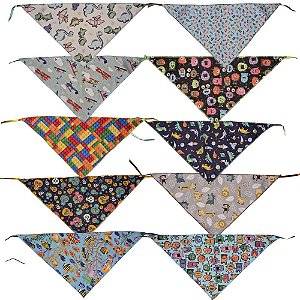 Bandana Pet Big Meninos OTosador - 10 Unidades
