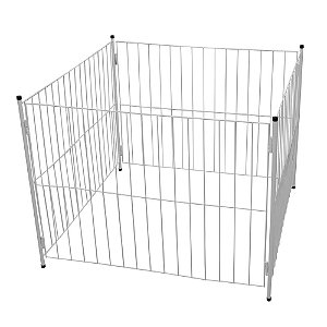 Cercado Pet BRANCO - 85 x 85cm