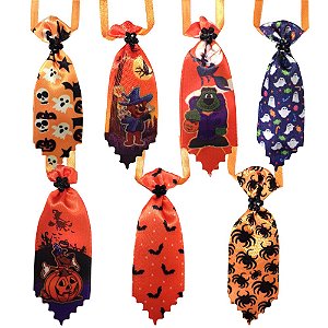 Gravata Halloween OTosador - pcte com 25 unidades
