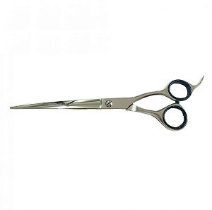 Tesoura Profissional Semi Curva Prata 8.5''