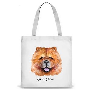 Sacola Ecobag Racas 30x35cm - Chow Chow