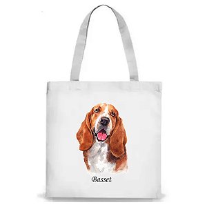 Sacola Ecobag Racas 30x35cm - Basset