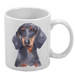 Caneca Racas 325ml - Dachshund