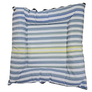 Almofada Quadrada com Ziper LISTRAS - 65cm