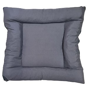 Almofada Quadrada com Ziper MARROM - 65cm