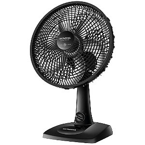 Ventilador de Mesa 30cm Mondial Super Power VSP-30-B 6 Pás 3 Velocidades Preto