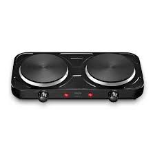 Fogão Cooktop elétrico elgin 2 bocas preto 110v