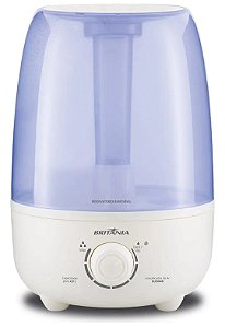 Umidificador de ar ultrassônico  Britânia 4,8L Branco e Azul Bivolt