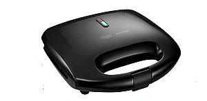 Sanduicheira Brunch Time 2 em 1 Elgin Sanduicheira e Grill Antiaderente Preta 110V