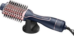 Escova Secadora Mondial Infrared 1200w Azul/Rose Bivolt