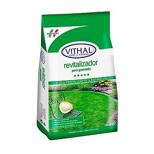 Fertilizante Granulado Vithal Revitalizador Para Gramado