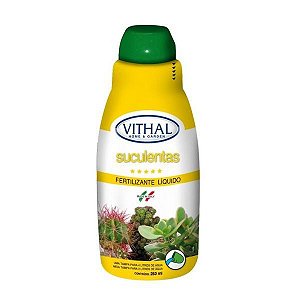 Fertilizante Líquido Vithal Para Suculentas - 250 ml