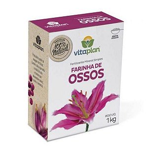 Fertilizante Vitaplan Farinha de Osso - 1 Kg