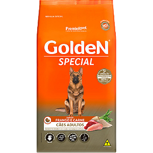 Ração Golden Special Para Cães Adultos Sabor Frango e Carne