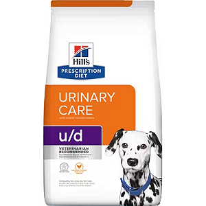 Ração Hills Prescription Diet U/D Para Cães Adultos - Cuidado Urinário - 3.8 Kg