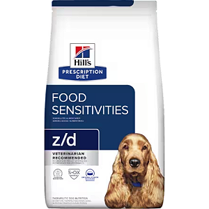 Ração Hills Prescription Diet Z/D Para Cães Adultos - Alergia Alimentares e da Pele - 3.6 Kg