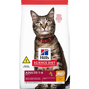 Ração Hills Science Diet Para Gatos Adultos Sabor Frango