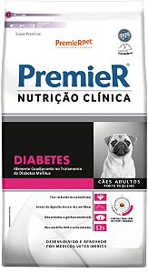 Ração Premier Nutrição Clínica Diabetes Para Cães Adultos de Porte Pequeno - 2 Kg