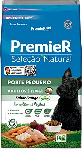 Ração Premier Pet Premier Seleção Natural Raças Pequenas Para Cães Adultos de Porte Pequeno Sabor Frango