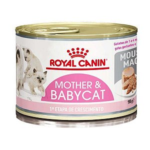 Ração Royal Canin Lata Mother & Baby Cat Para Gatos Filhotes 195 g