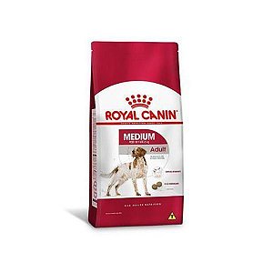 Ração Royal Canin Size Health Nutrition Medium Adult Para Cães Adultos Porte Médio