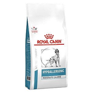 Ração Royal Canin Veterinary Diet Hypoallergenic Moderate Calorie Para Cães Adultos