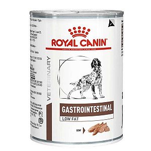 Lata Royal Canin Veterinary Diet Gastrointestinal Low Fat Para Cães - 420 g
