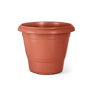 Vaso Vitaplan Redondo Terracota Cerâmica