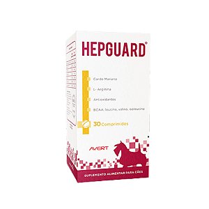 Suplemento Hepguard Para Cães - 30 Comprimidos