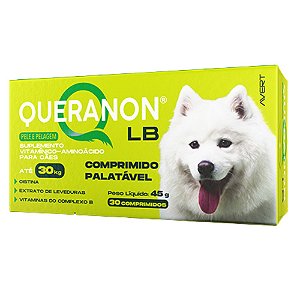 Suplemento Queranon LB Para Cães - 30 Comprimidos