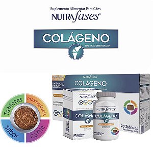 Suplemento Nutrafases Colágeno Para Cães - 30 Tabletes
