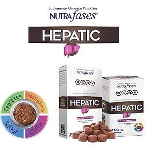 Suplemento Nutrafases Hepatic Para Cães