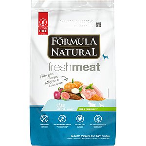 Ração Fórmula Natural Fresh Meat Light Para Cães Adultos Porte Mini e Pequeno