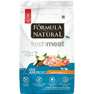 Ração Fórmula Natural Fresh Meat Para Cães Adultos Porte Grande e Gigante
