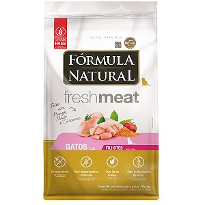 Ração Adimax Pet Fórmula Natural Fresh Meat Para Gatos Filhotes