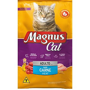 Ração Magnus Cat Para Gatos Adultos Sabor Carne - 25 Kg
