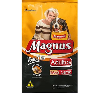 Ração Magnus Todo Dia Para Cães Adultos Sabor Carne