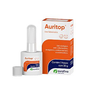 Auritop Para Cães e Gatos - 30 g