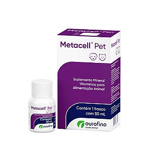 Metacell Pet Para Cães e Gatos - 50 ml