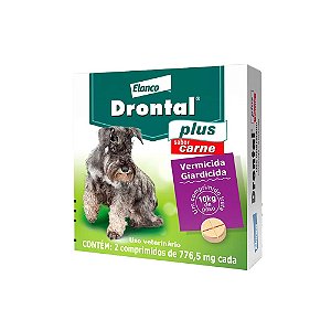 Drontal Plus Para Cães Até 10 Kg