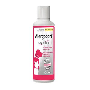 Shampoo Alergocort Para Cães e Gatos - 200 ml