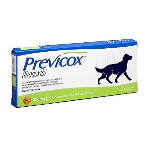 Previcox 227 mg Para Cães - 10 Comprimidos